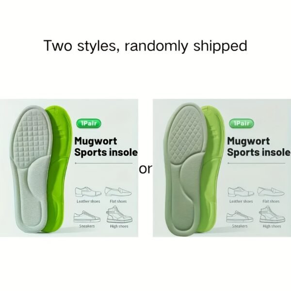 Un Par de Plantillas de Masaje Elevadas Cuadriláteras 5D, con una Sensación Suave y Absorción Rápida del Sudor, Adecuadas para Todo Tipo de Zapatos - Imagen 5